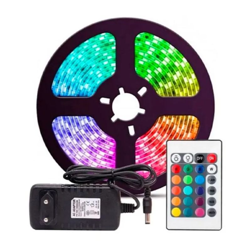INSPIRA - Rollo Cinta LED x5 metros RGB con Control