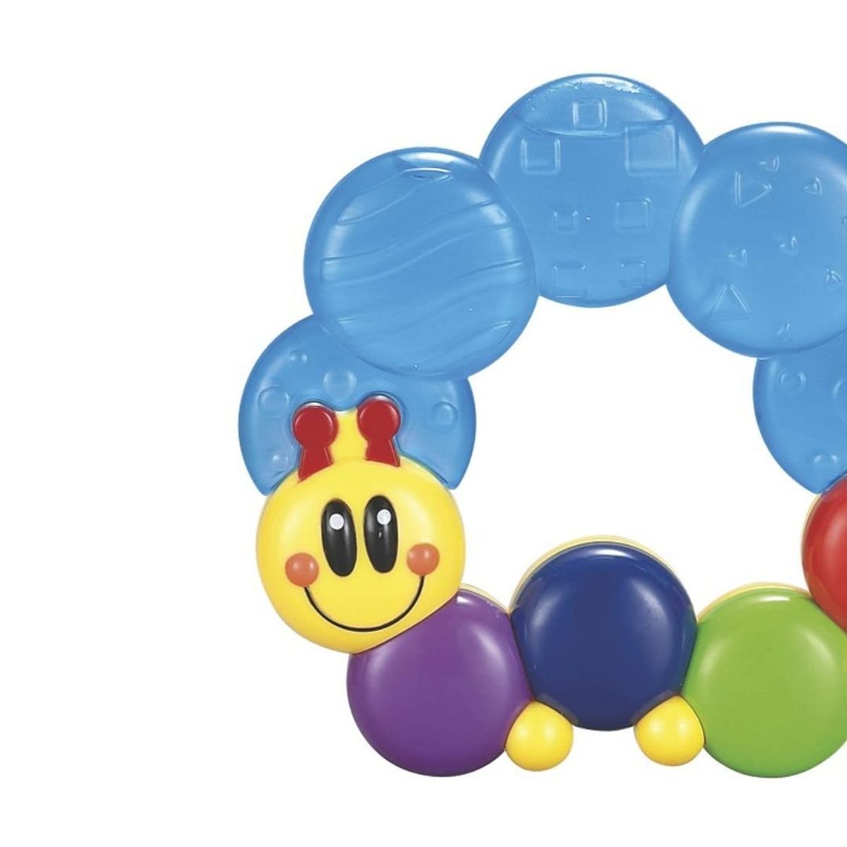 GENERICO - Gusano Sonajero-mordedor 12 Cm