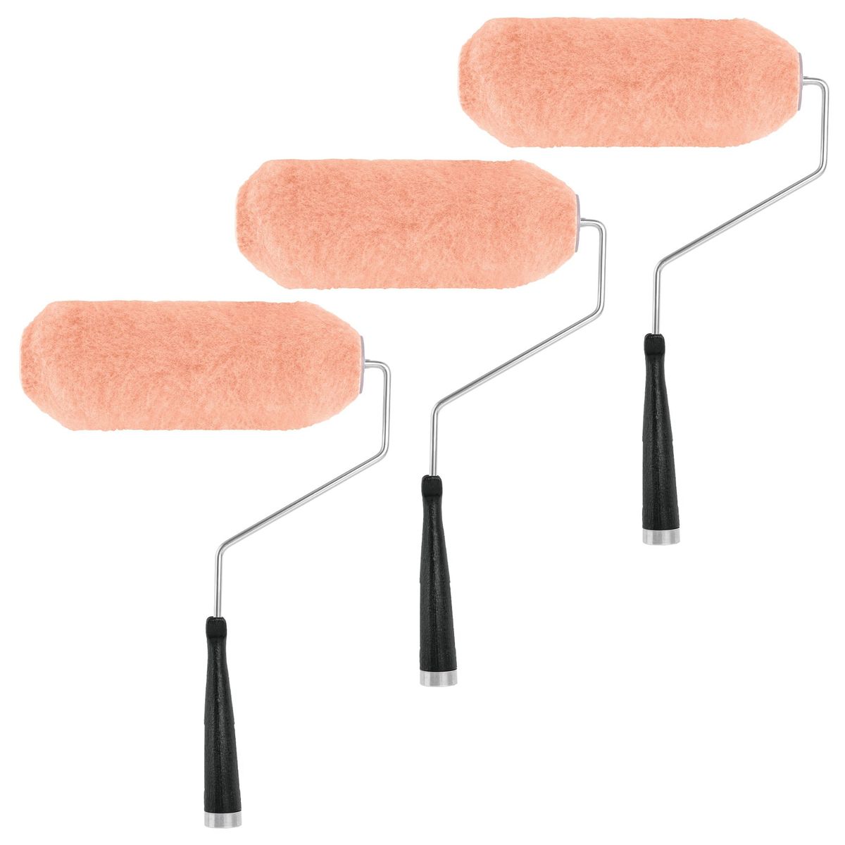 TRUPER - Rodillo para pintar 9" x 1" superficies muy rugosas, pack 3 unidades