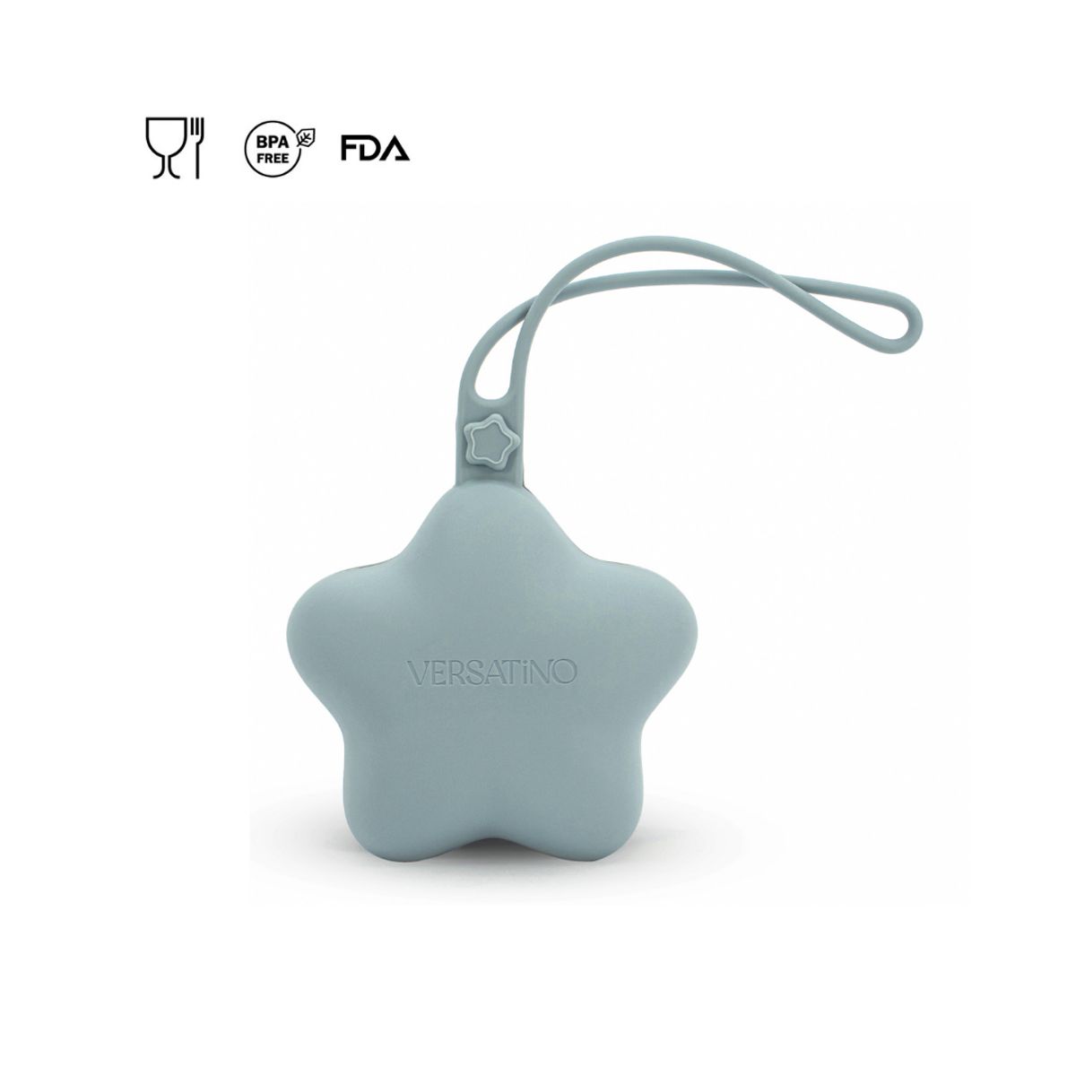 GENERICO - GUARDACHUPONES DE SILICONA  AZUL - VERSATINO