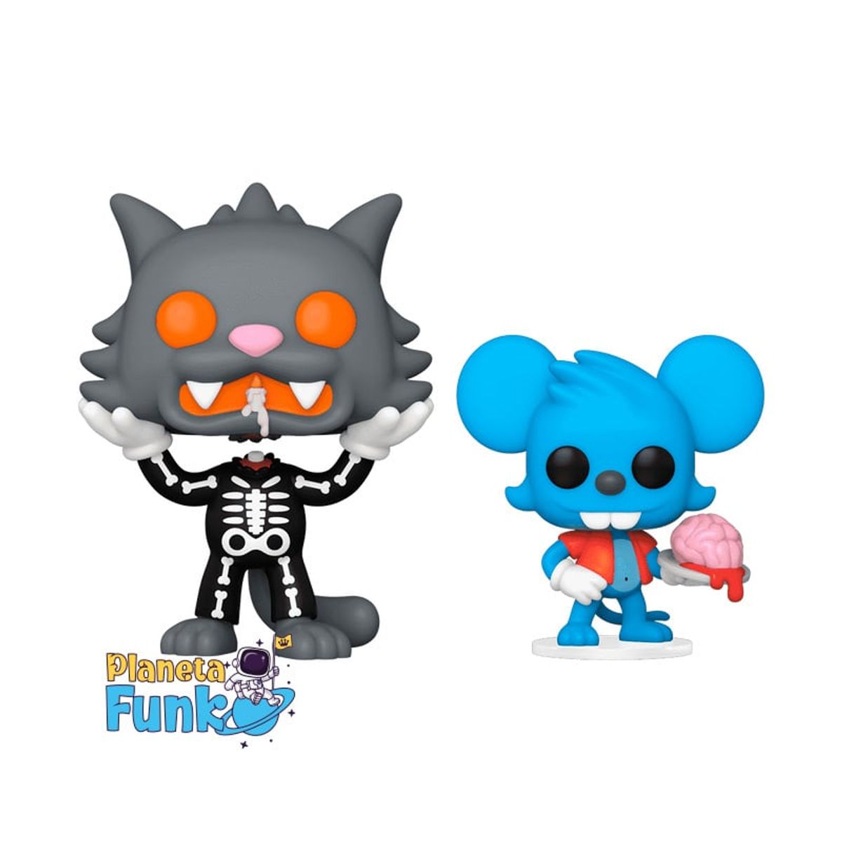 FUNKO - LOS SIMPSONS ITCHY Y SCRATCHY HALLOWEEN 1267