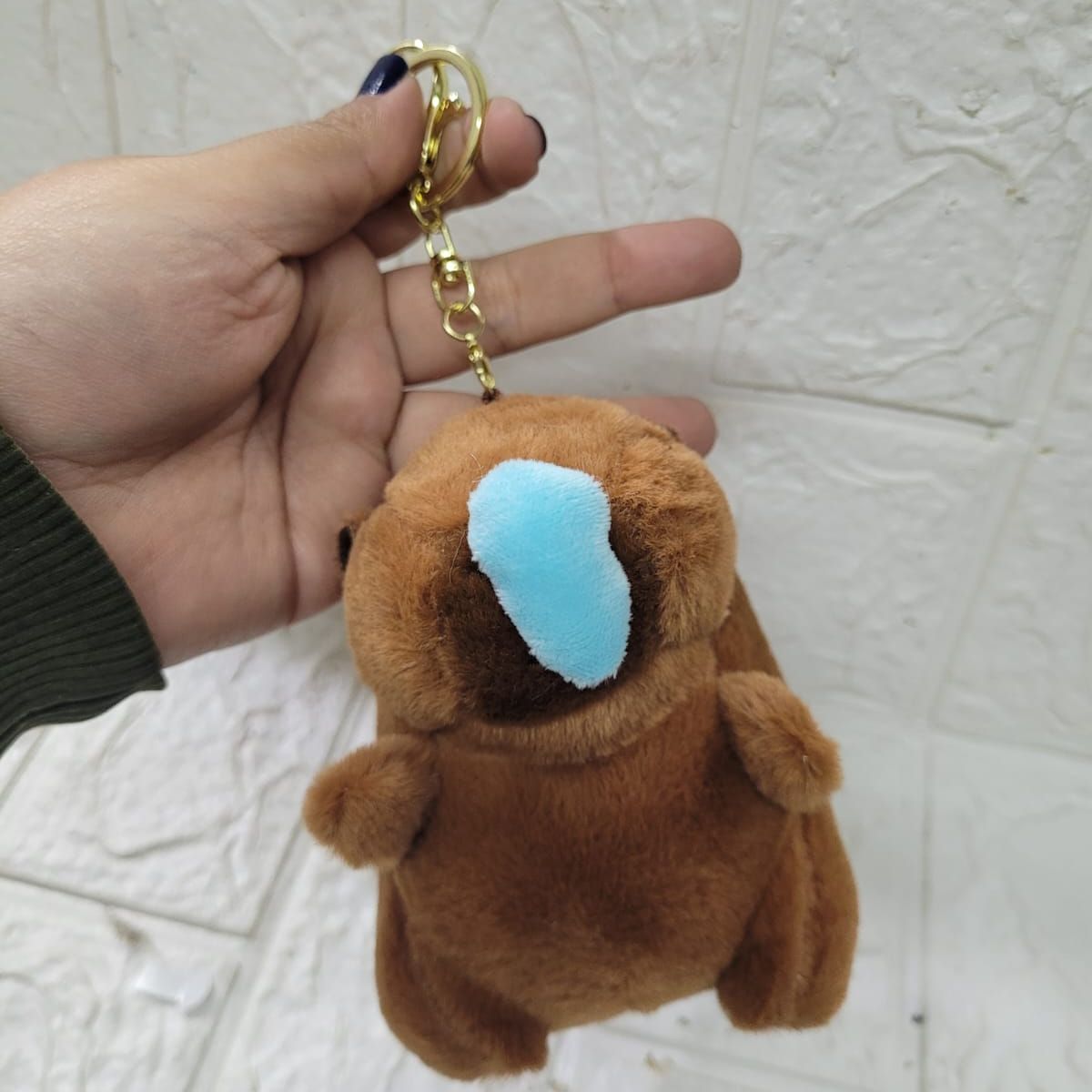 GENERICO - Llavero capibara gota de agua