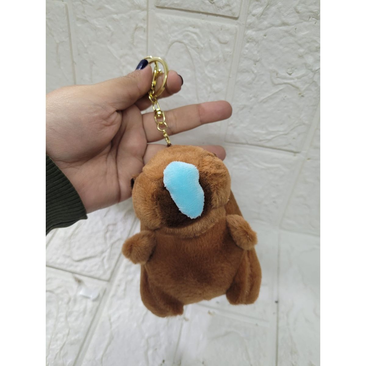 GENERICO - Llavero capibara gota de agua