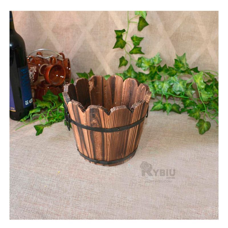 GENERICO - Macetero para Plantas en Modelo de 15cm Y+Regalo Agendita