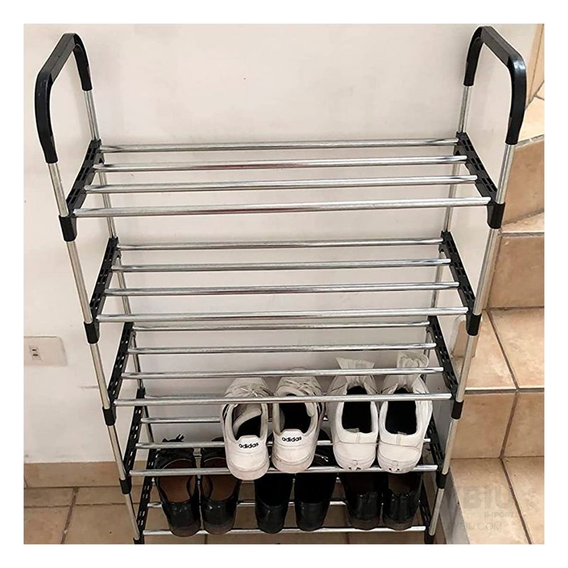 GENERICO - Zapatero Resistente e Innovador en Negro Y+Papel de Regalo