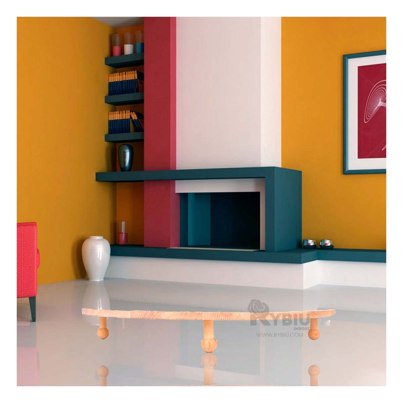 GENERICO - Base Redonda de Madera con Patitas de 39cm Y+Regalo Agendita