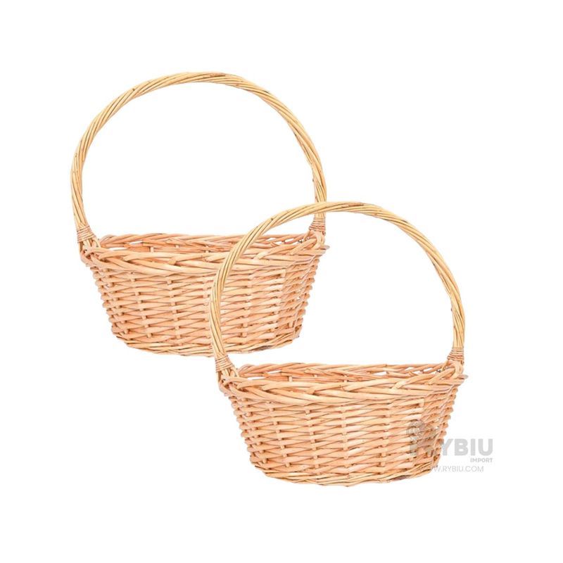 GENERICO - Canasta Funcional para Huevos Color Marron Y+Papel de Regalo