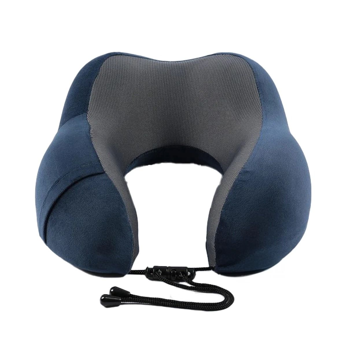 GENERICO - Almohada Cervical para Viajar Azul Espuma Y+Papel de Regalo
