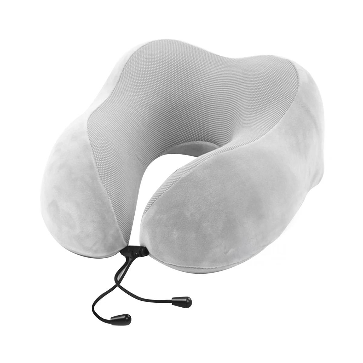 GENERICO - Almohada de Cuello para Viajar Plomo Espuma Viscoelastica