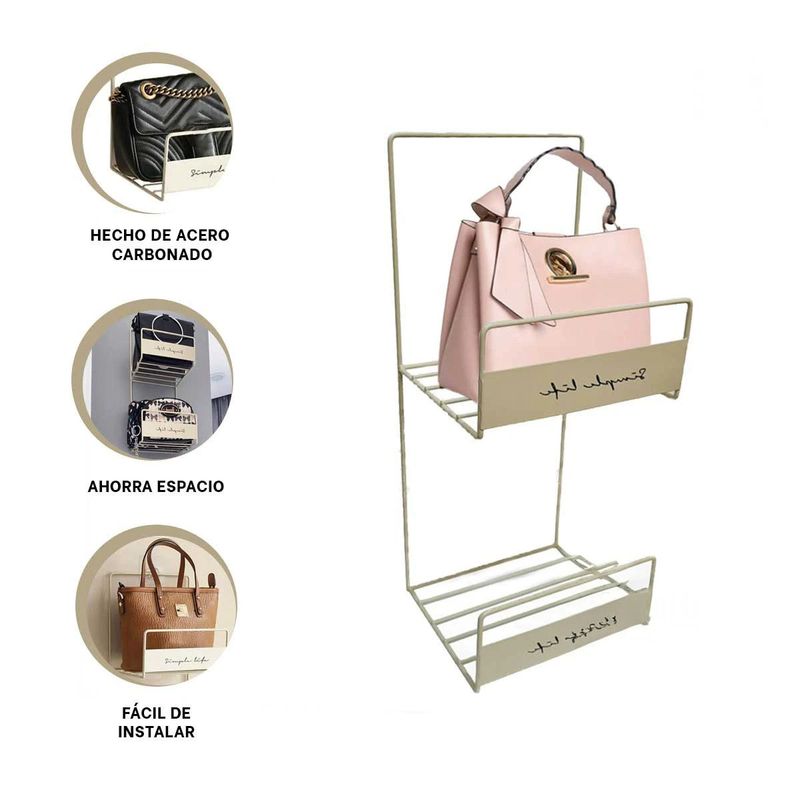 GENERICO - Bandeja Rustica y Moderna de Color Marron Y+Regalo Stickers