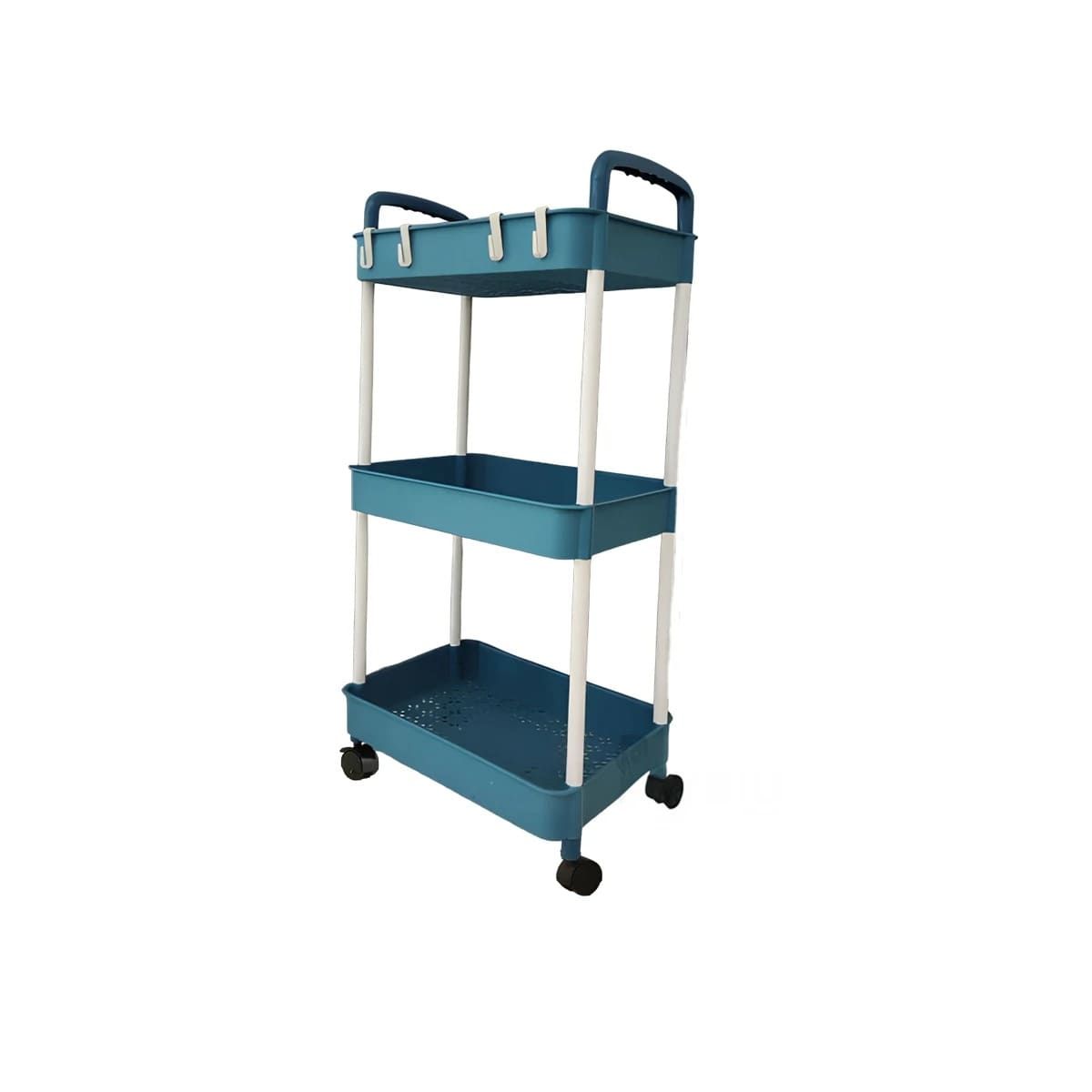 GENERICO - Estanteria Elegante en Color Azul Y+Ligas de Regalo