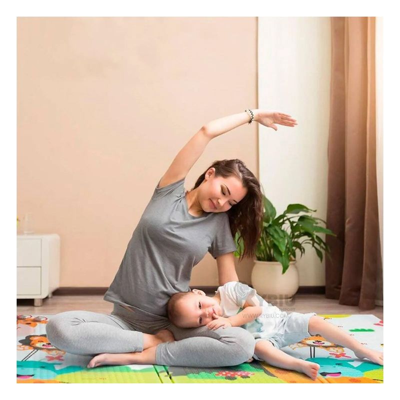 RYBIU IMPORT - Piso Plano Resguardador en Multicolor Y+Gift MiniAgenda