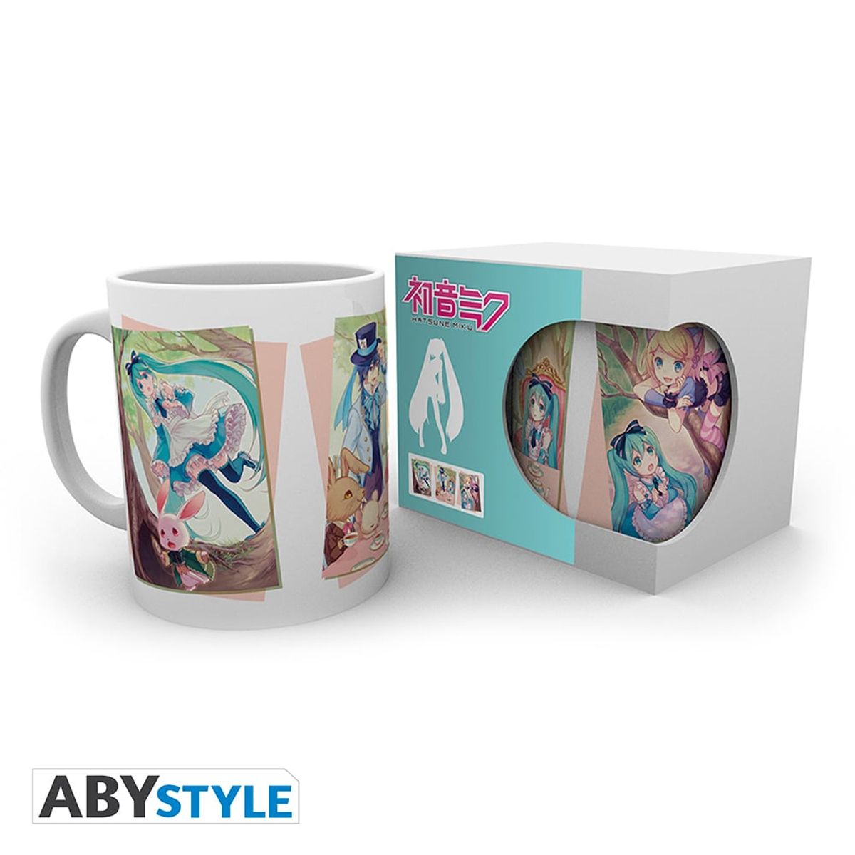 ABYSSE AMERICA - TAZA COLECCIONABLE DE HATSUNE MIKU - WONDERLAND MUG 10 OZ