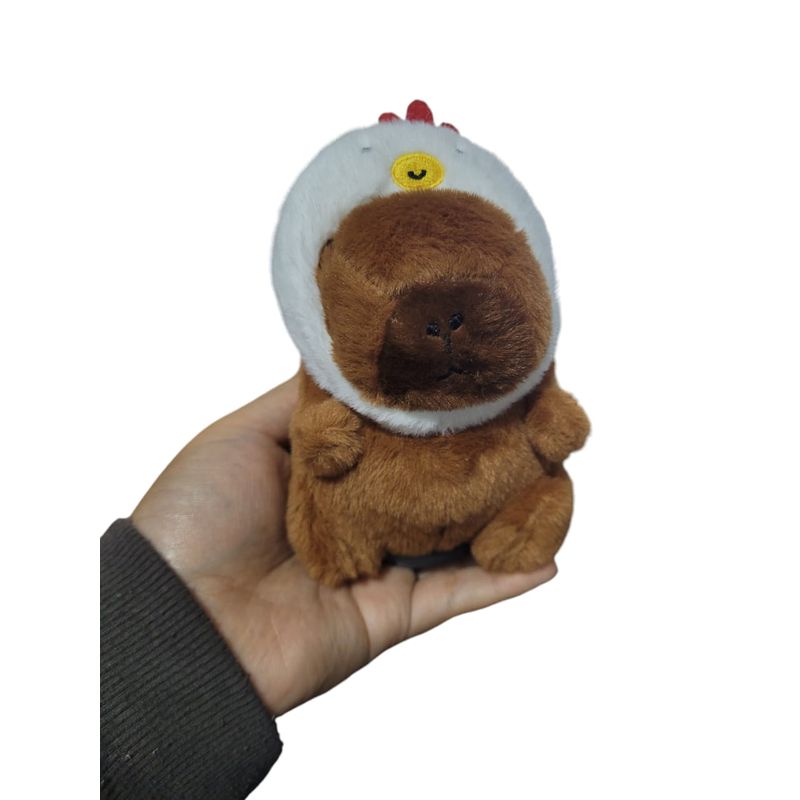 GENERICO - Capibara pollo  - Juguete magnético de peluche con hombros