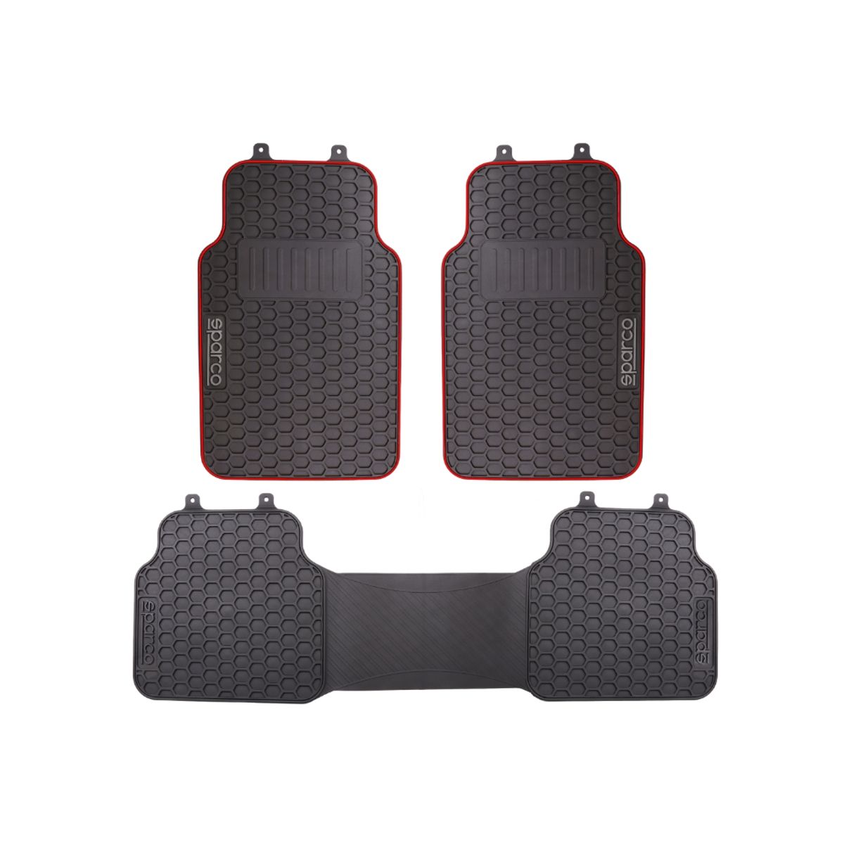 SPARCO - Piso Sparco Jebe Pesado 3 Pcs SPF500RS