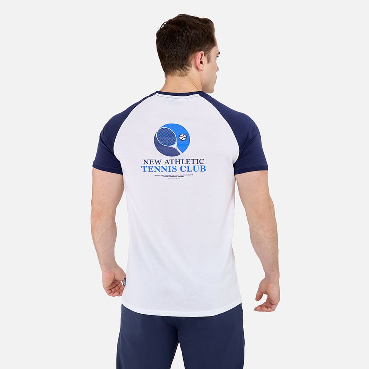 NEW ATHLETIC - Polo Mc New Athletic Archie Blanco Con Azul Oscuro Hombre