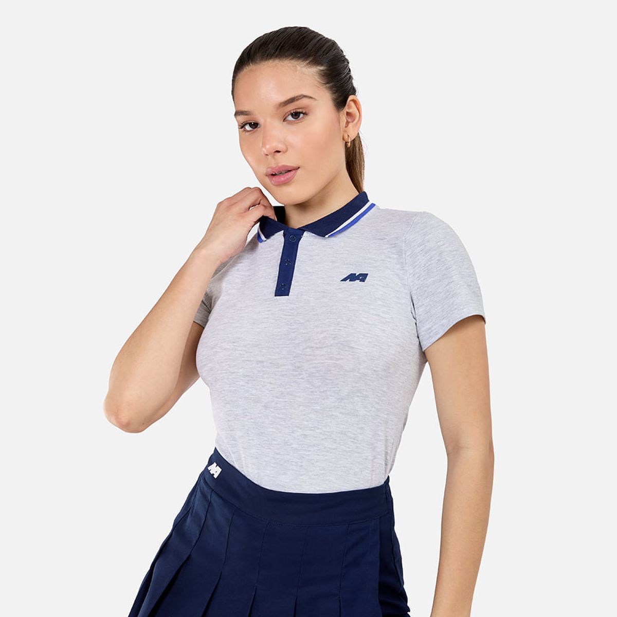 NEW ATHLETIC - Polo Mc New Athletic Jade Gris Mujer