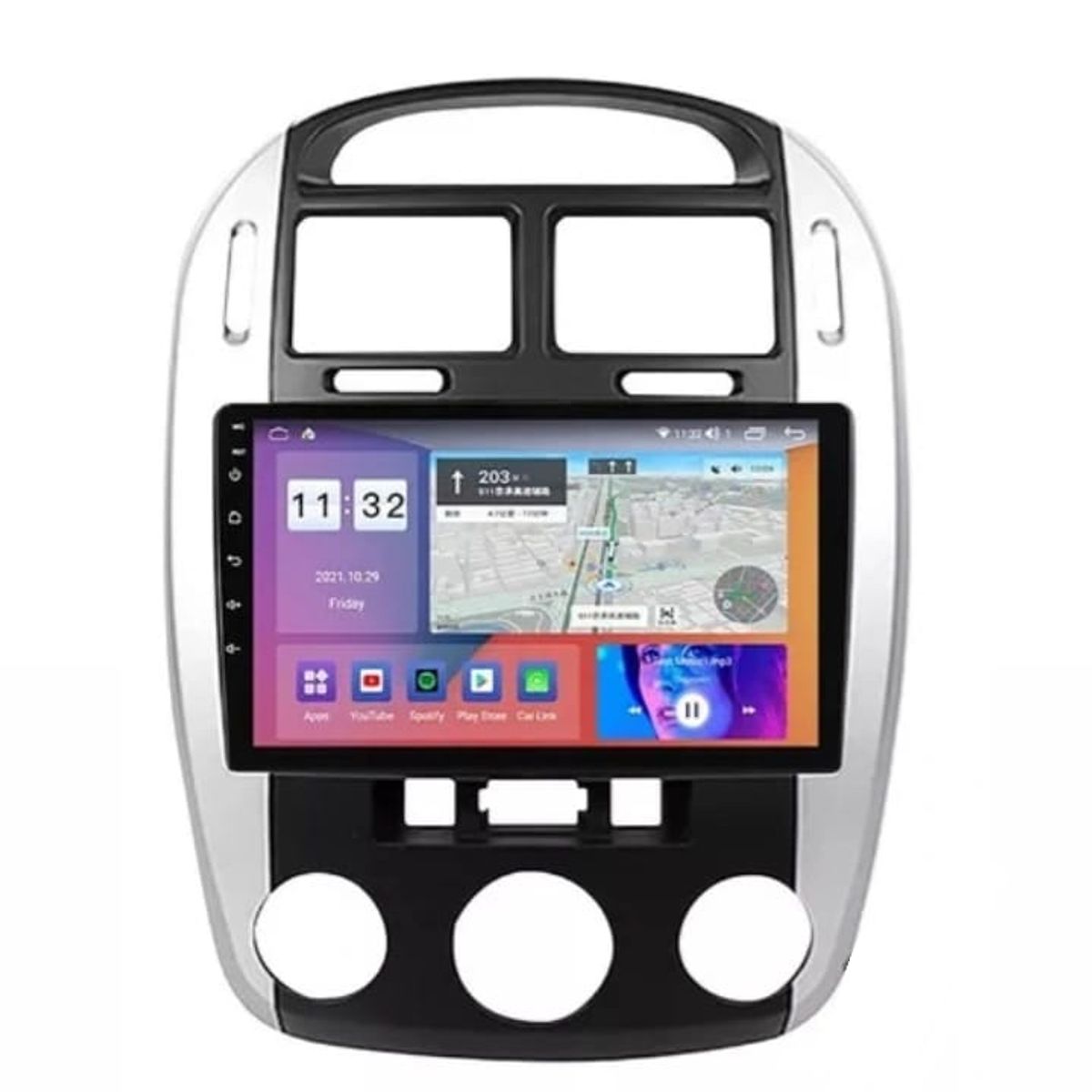 GENERICO - Autoradio Android Kia Cerato 2006-2010 2+32gb 8 Core Qled