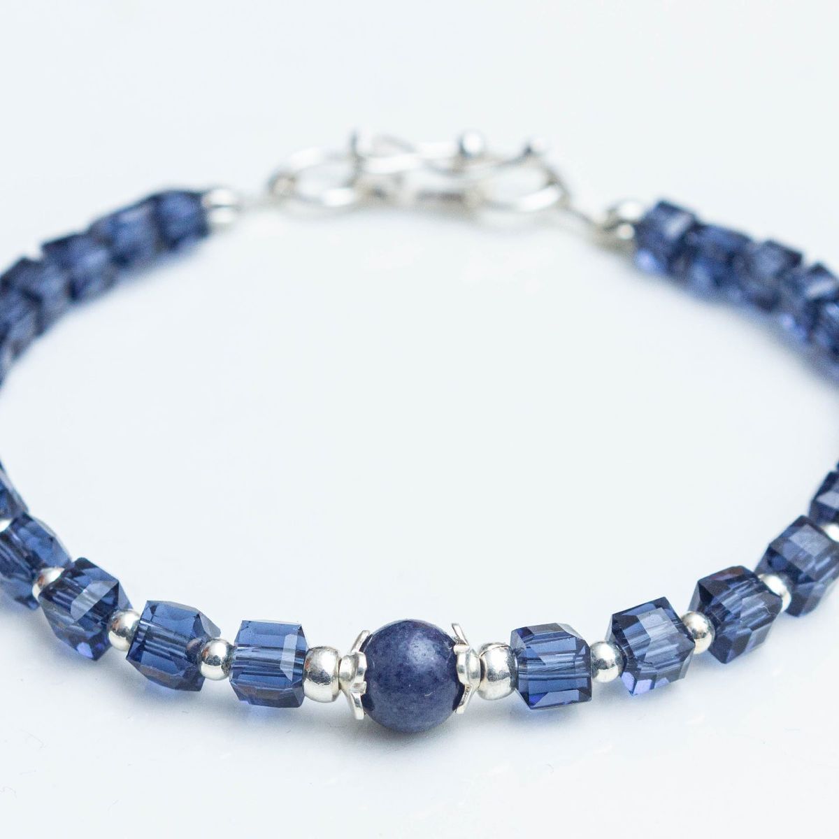 GENERICO - Pulsera Blue - plata 950