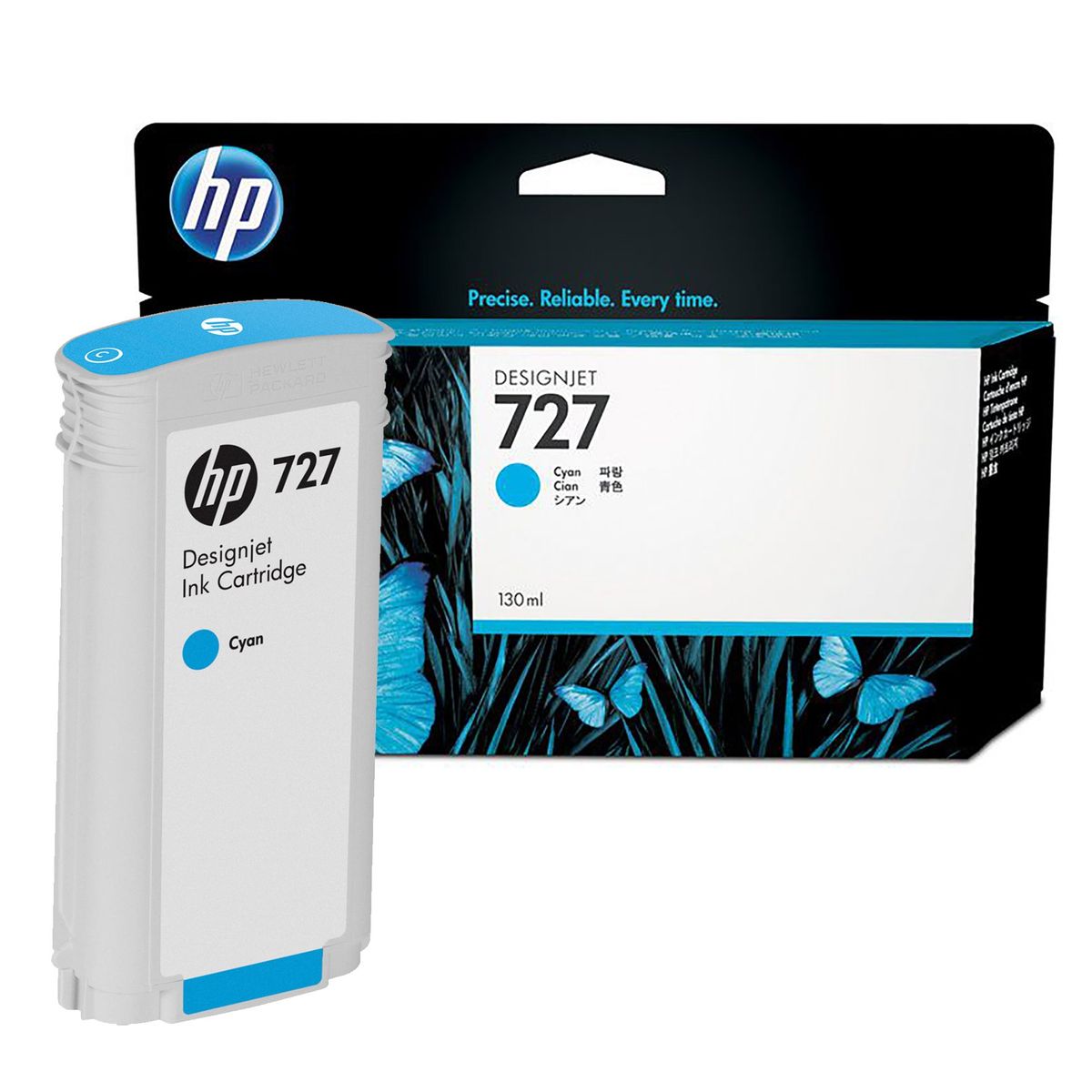 HP - TINTA HP 727 B3P19A 130ML CYAN DESIGNJET T1500/T2500/T920/T930