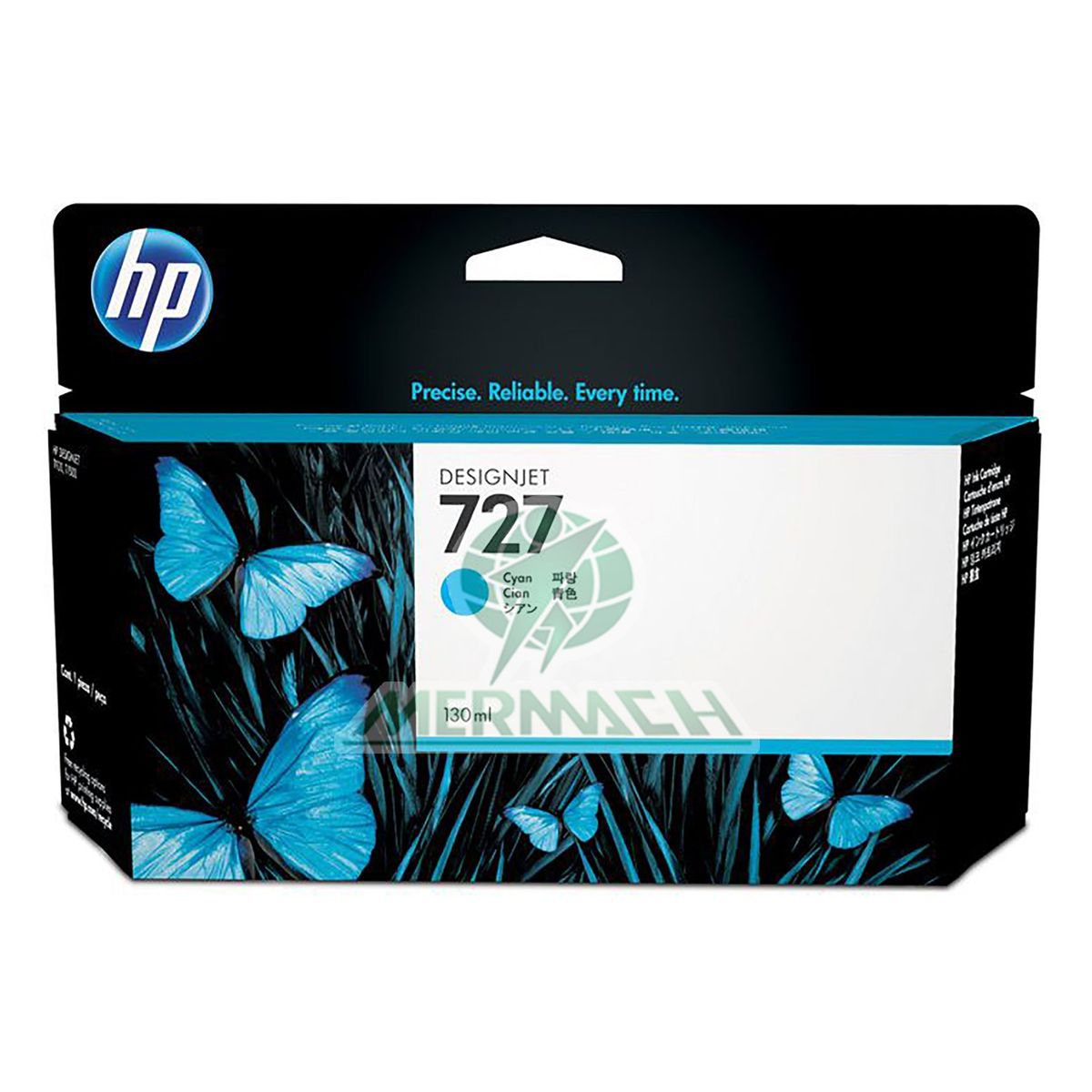 HP - TINTA HP 727 B3P19A 130ML CYAN DESIGNJET T1500/T2500/T920/T930