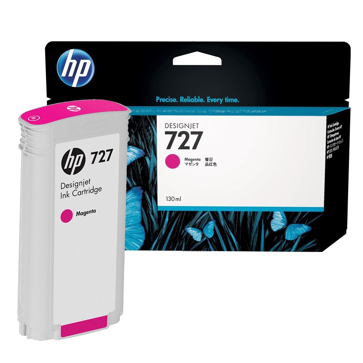 HP - TINTA HP 727 B3P20A 130ML MAGENTA DESIGNJET T1500/T2500/T920/T930