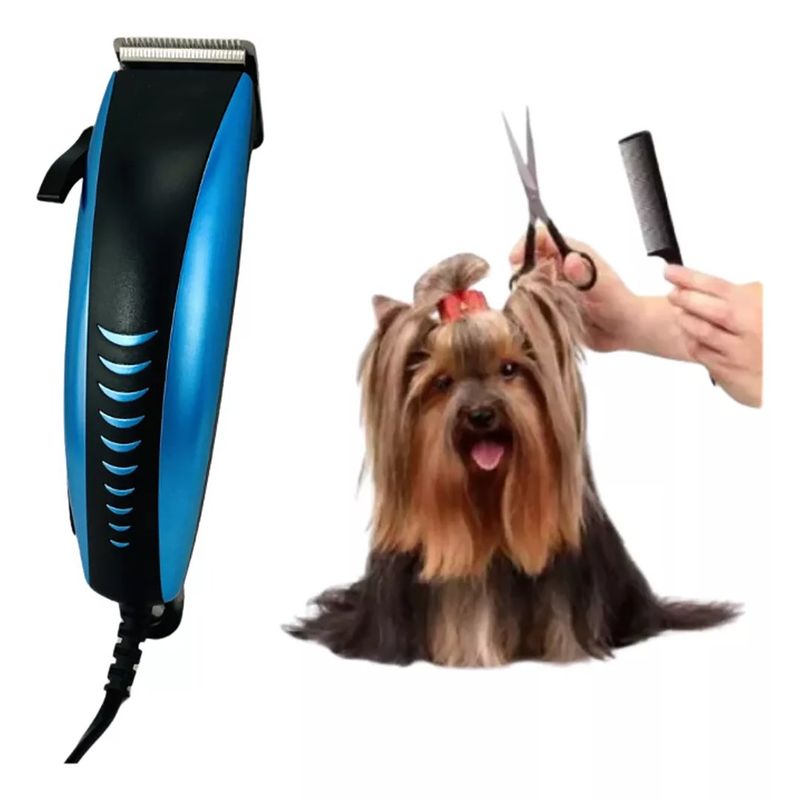 GENERICO - Set de Maquina para Cortar Pelo y Cortaúñas para tu Mascota