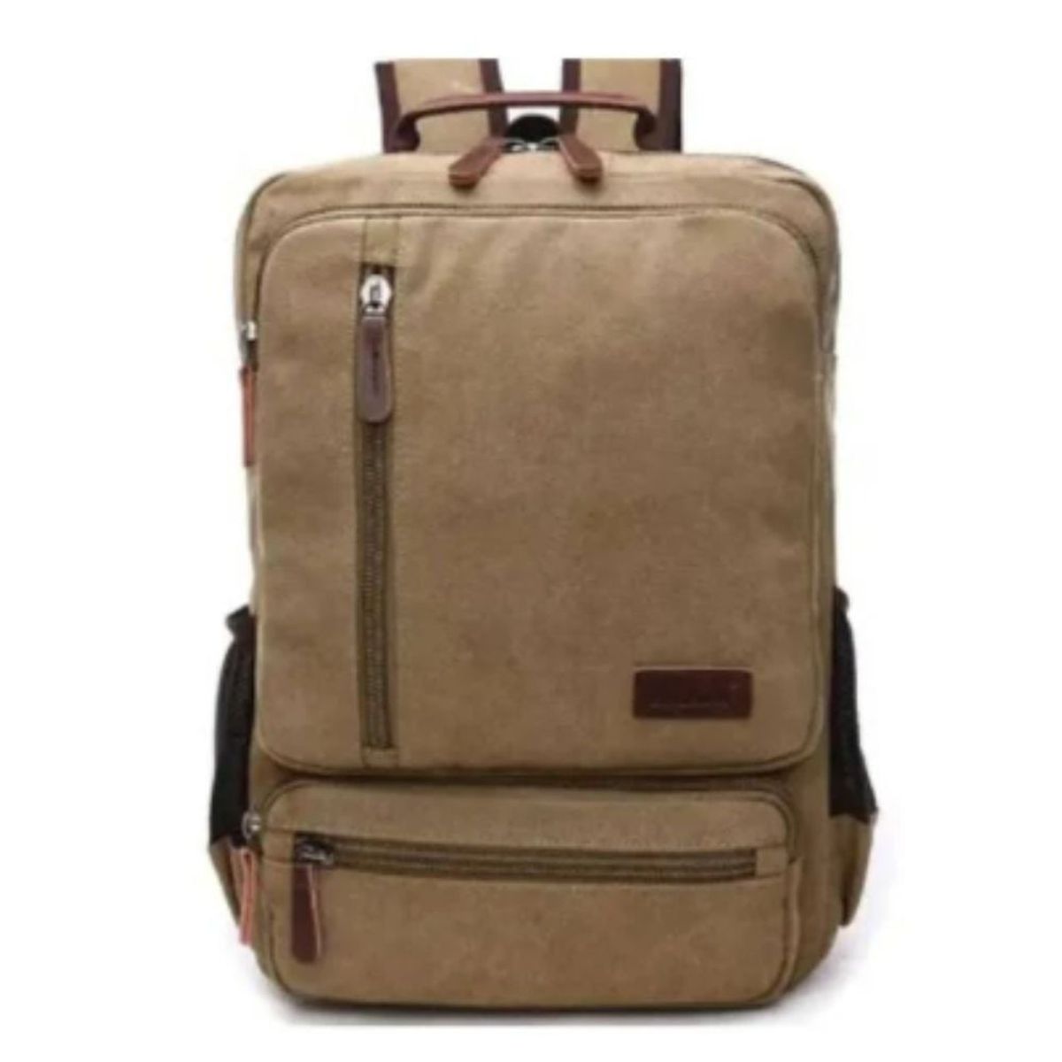 GENERICO - Mochila de lona gruesa para estudiantes