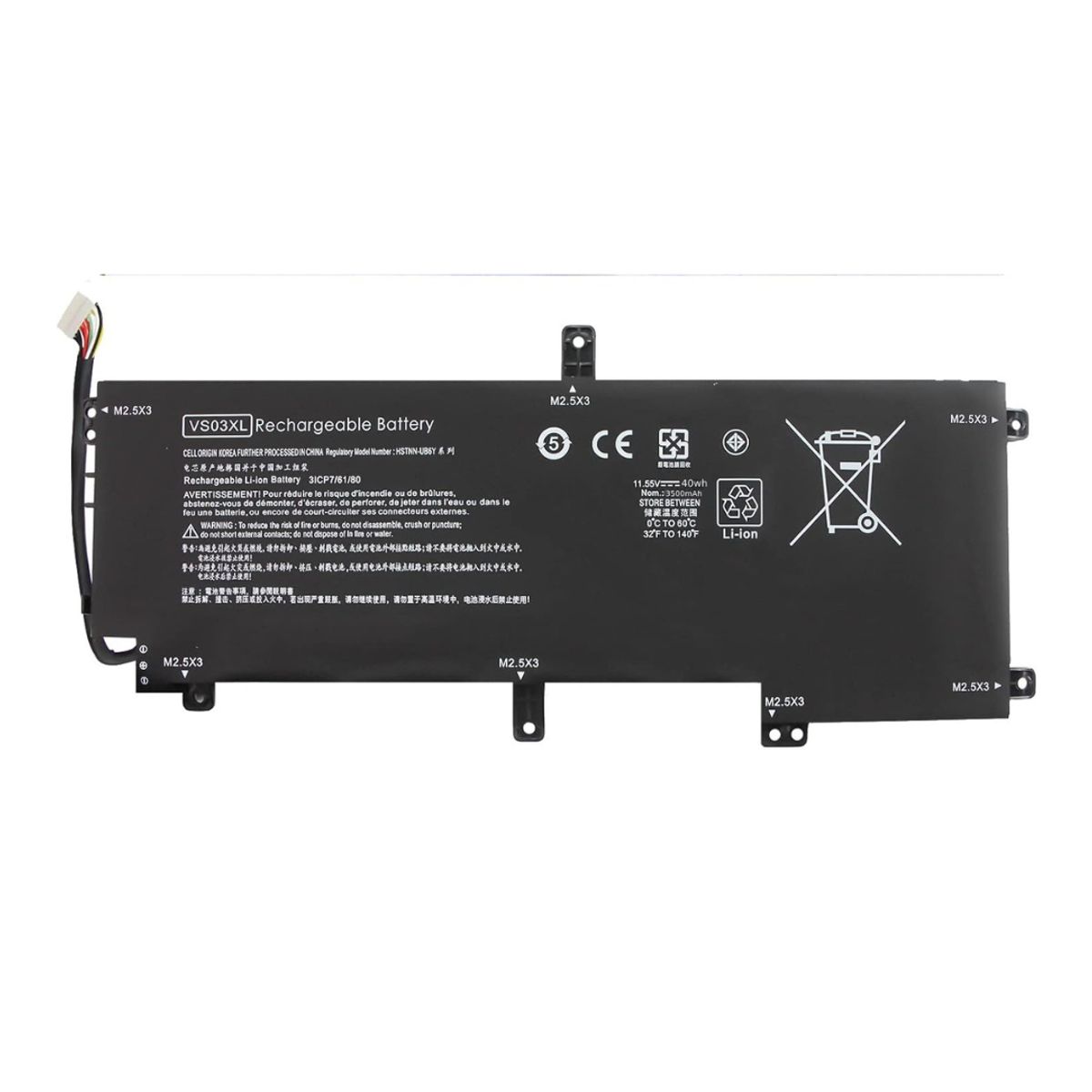 OEM - Batería para Laptop Hp VS03.  Envy 15-AS. 15T-AS. 15-AS133CL