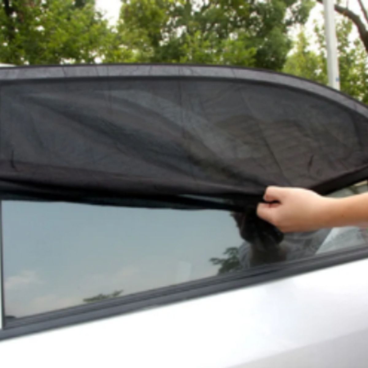 GENERICO - Pack de 4 Fundas de Ventana para Auto