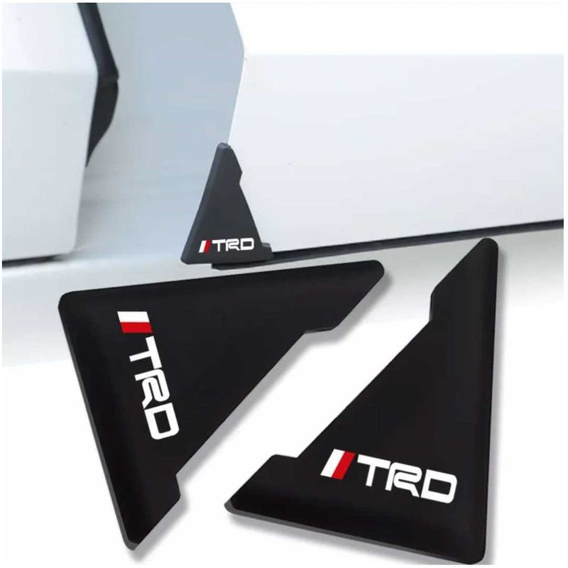 GENERICO - Protector De Puerta Lateral Trd Color Negro Universal