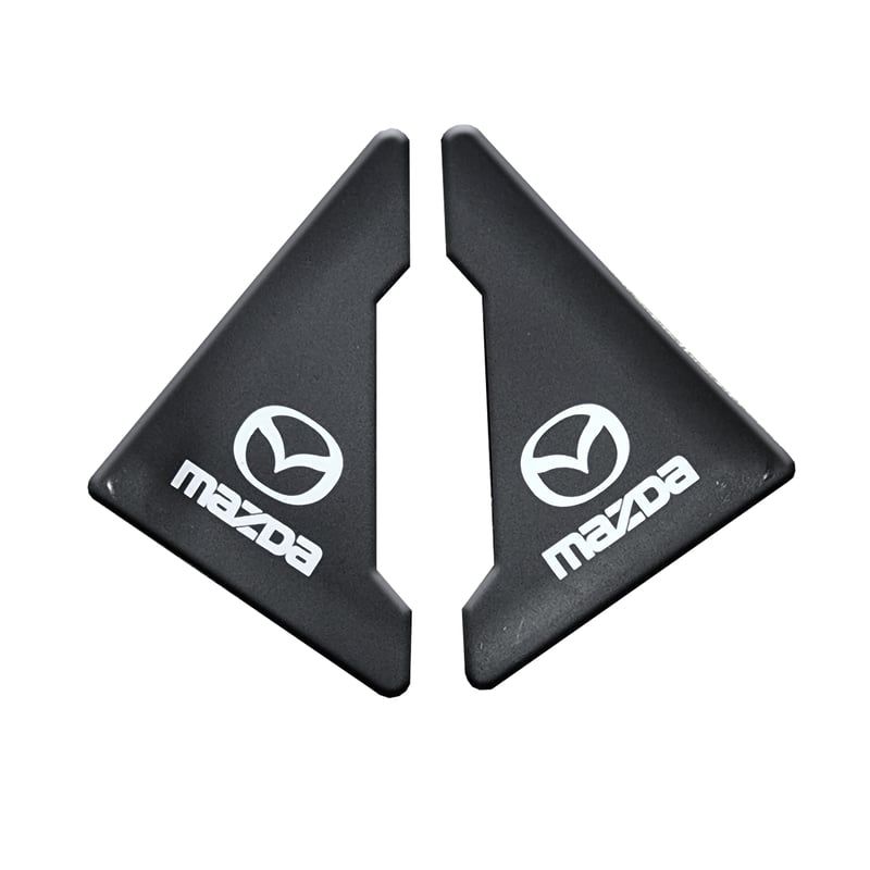 GENERICO - Protector De Puerta Lateral MAZDA Color Negro Universal