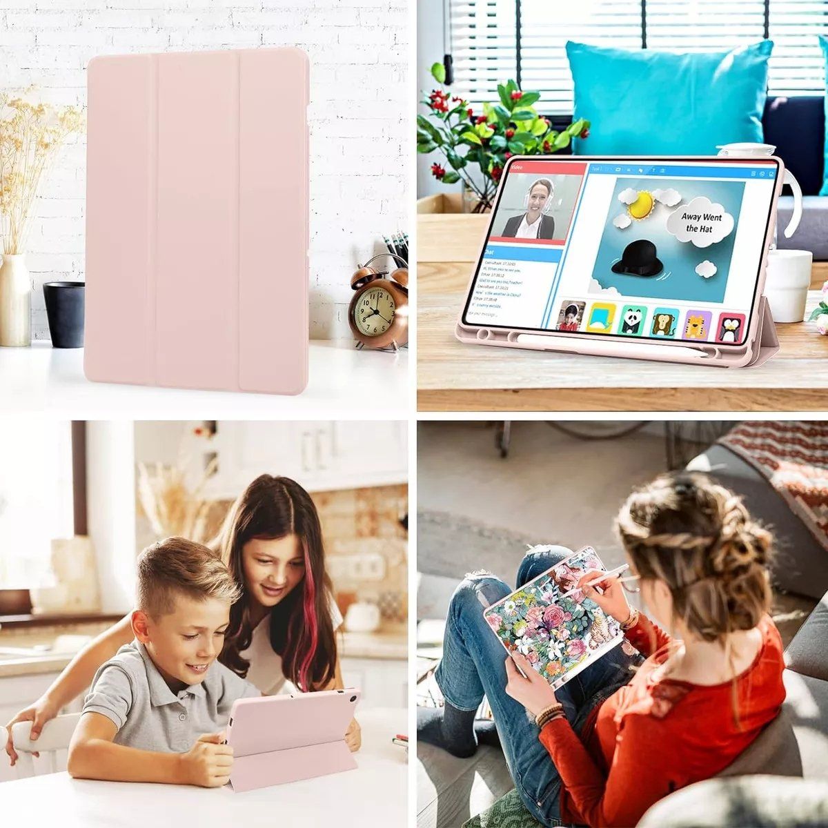 GENERICO - Funda + MICA Para Samsung Galaxy Tab S6 Lite 10.4 Con Portalápiz