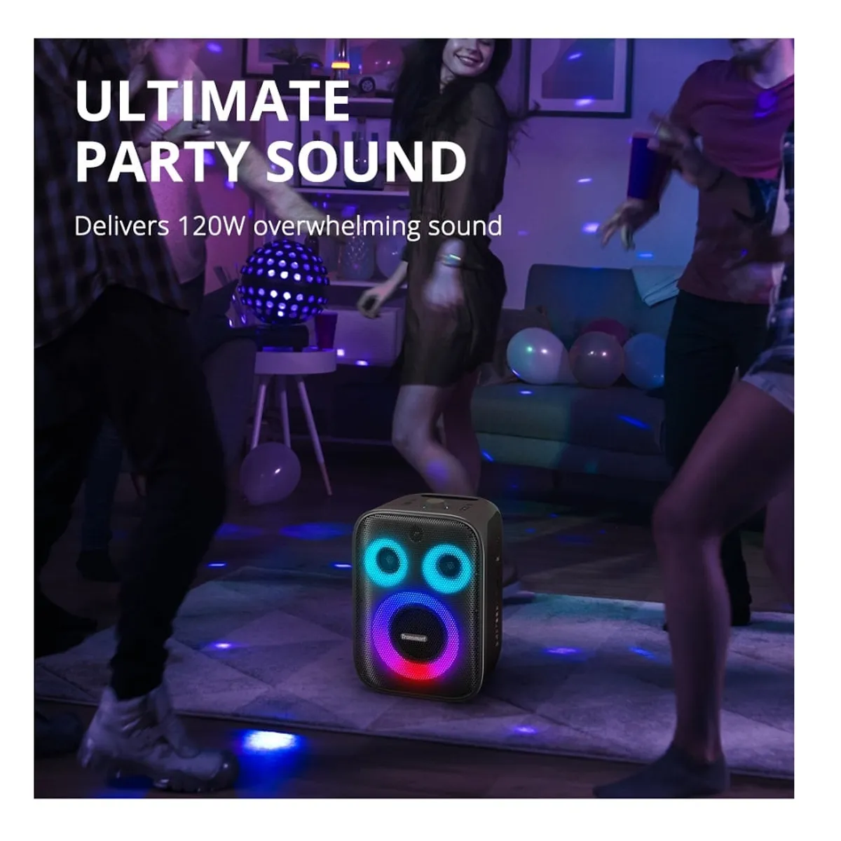 TRONSMART - Parlante Tronsmart Halo 200 con microfono, Bluetooth, Karaoke