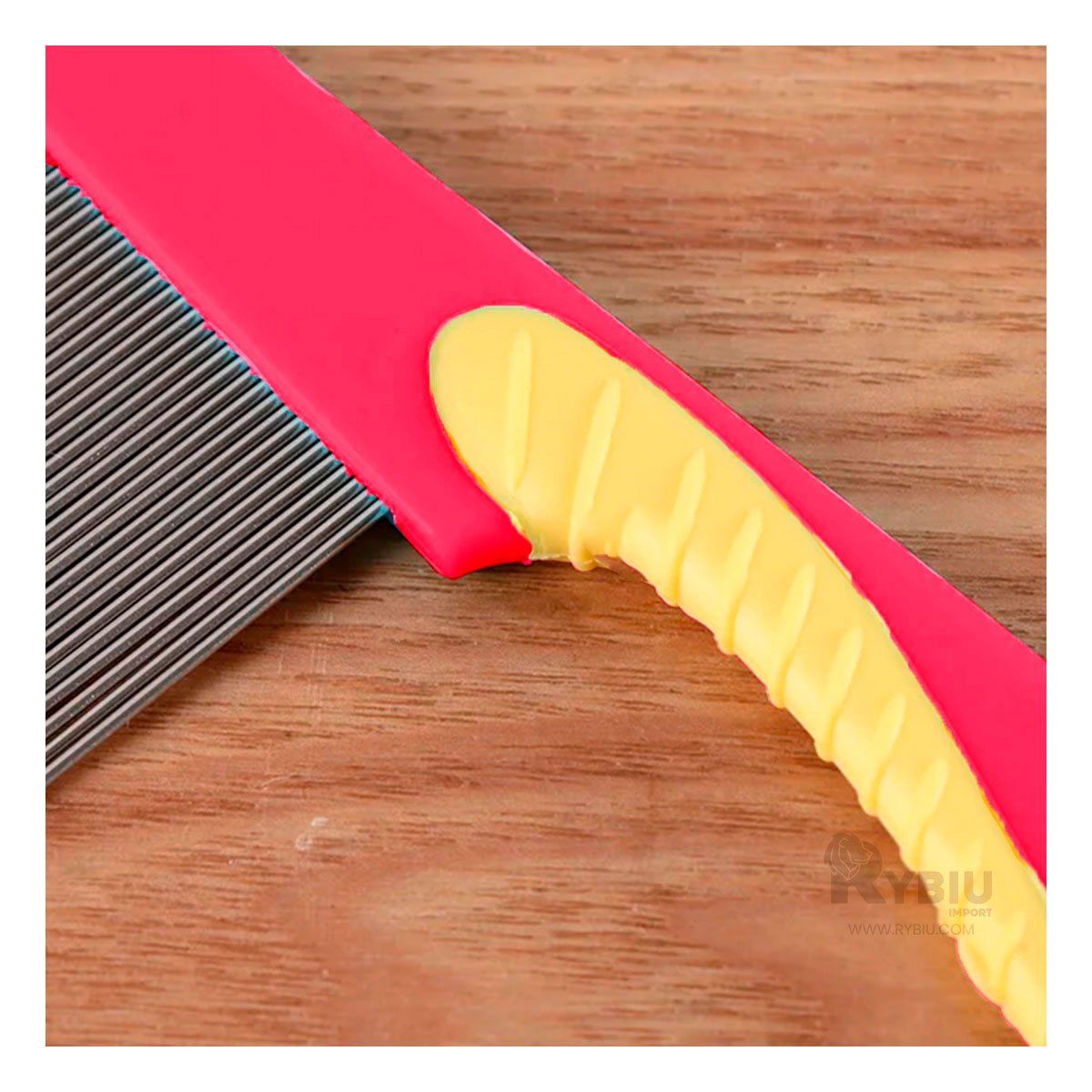 GENERICO - Cepillo de Animal en Color Rojo Y+Ligas de Regalo