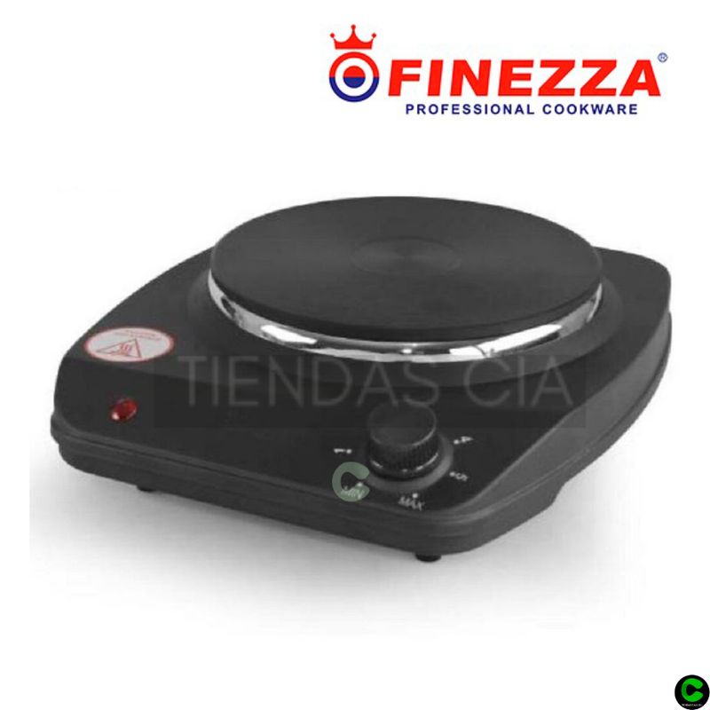 FINEZZA - Cocina Eléctrica Finezza 1 Hornilla FZ-202D3N