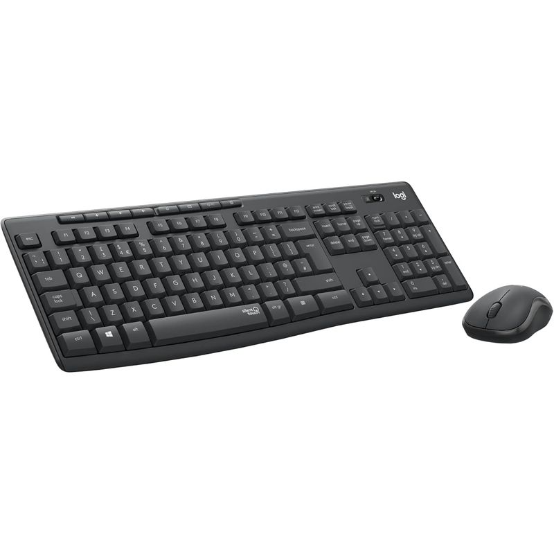 LOGITECH - COMBO TECLADO LOGITECH + MOUSE MK295 INHALAMBRICO USB NEGRO