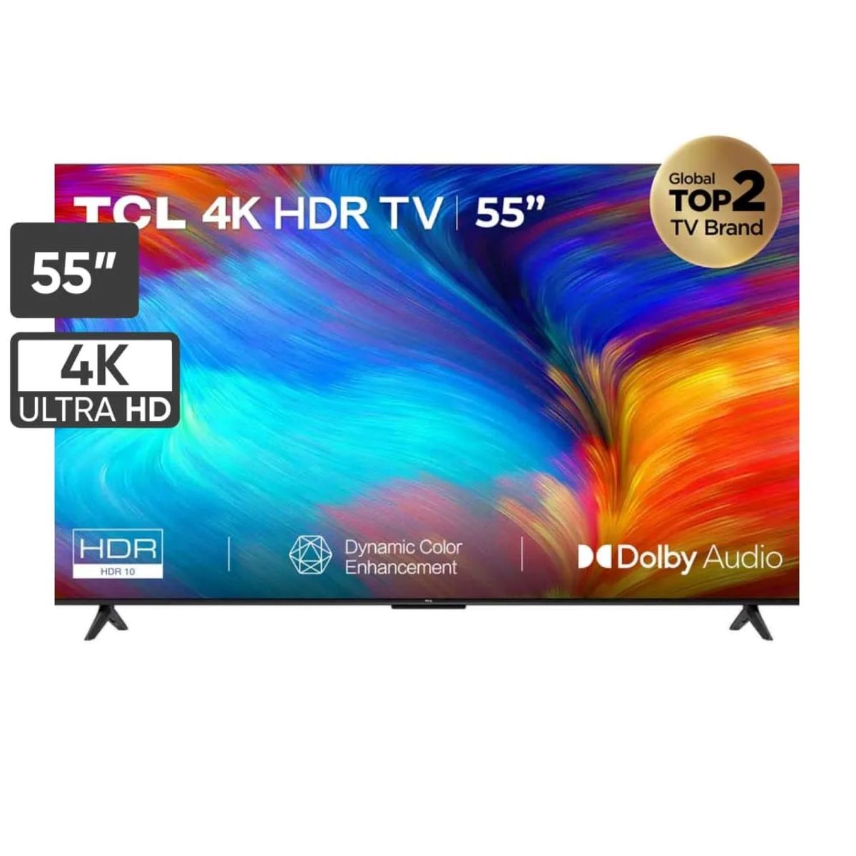 TCL - Televisor TCL Smart TV 55 4K UHD 55P635