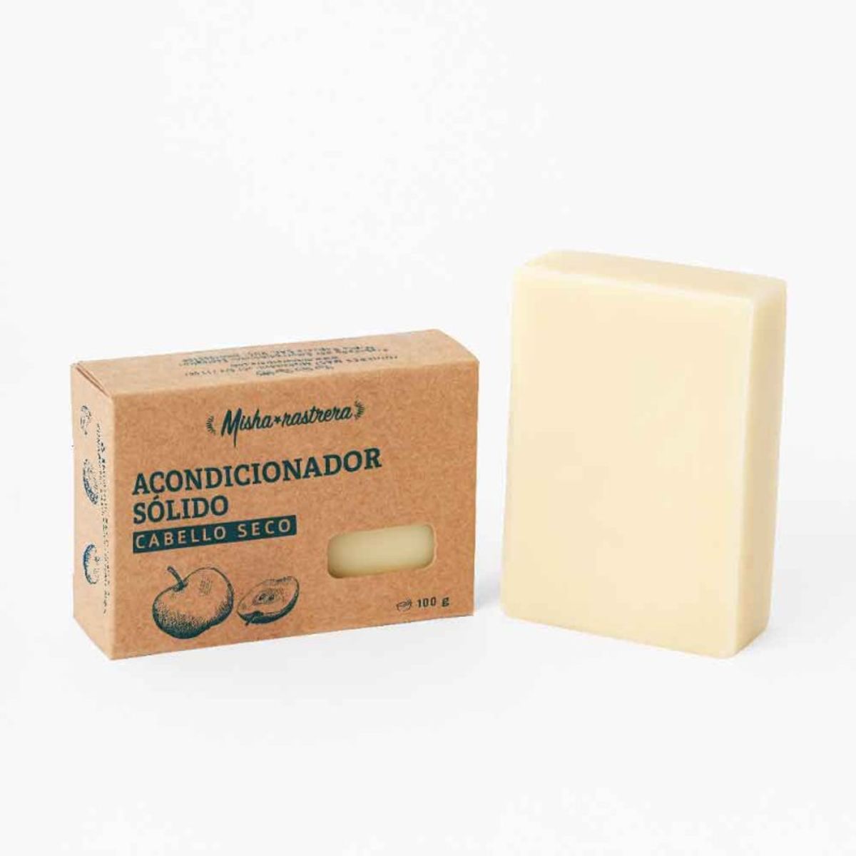 GENERICO - Acondicionador Sólido x 100 g - Misha Rastrera