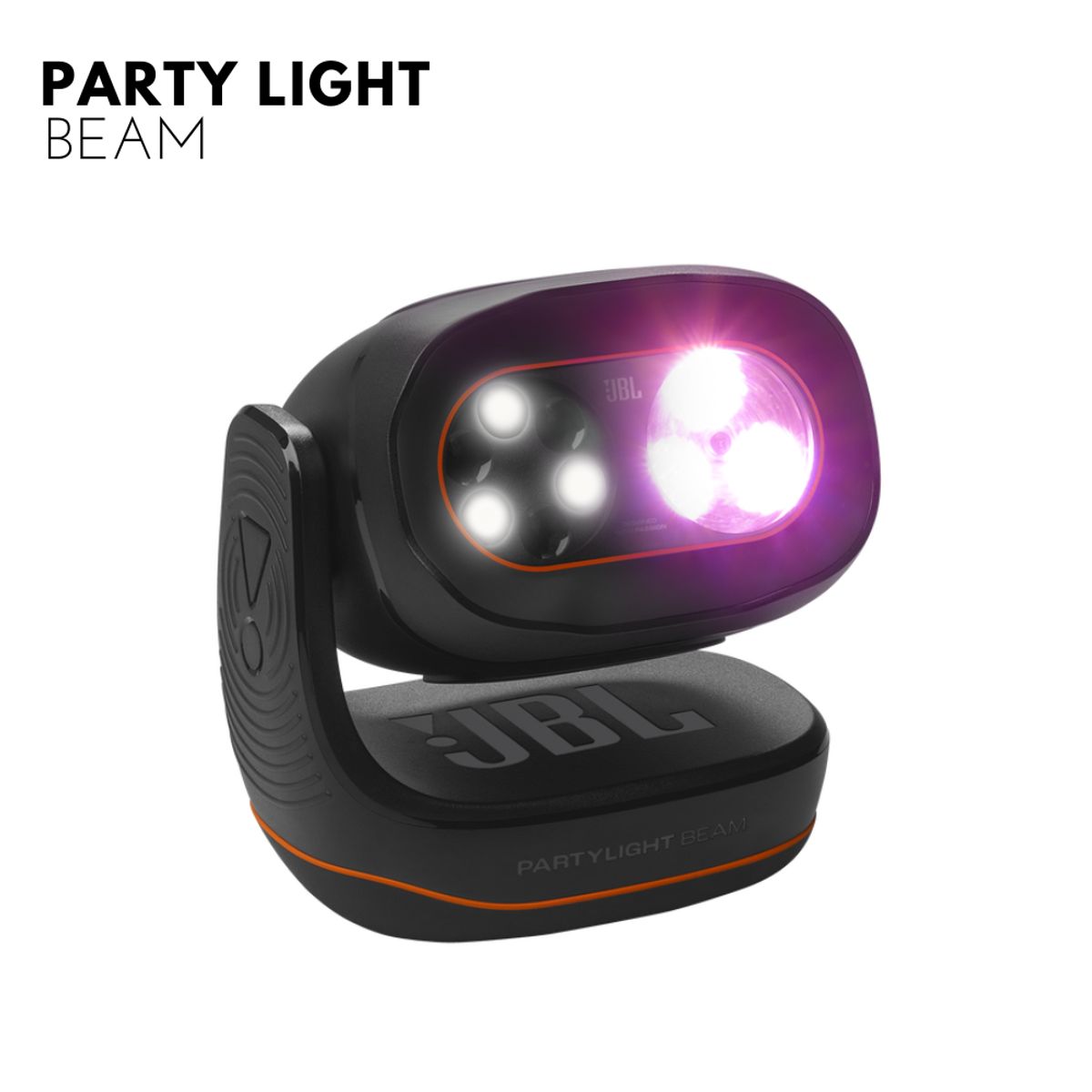 JBL - Luz de Fiesta JBL PartyLight Beam se sincroniza con tu música - BK