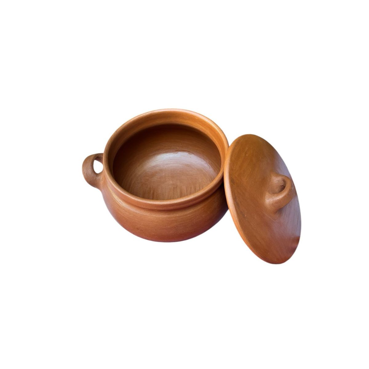 ACHALLAY ARTESANIA DE BARRO - Olla de Barro Artesanal Pequeña 17 cm