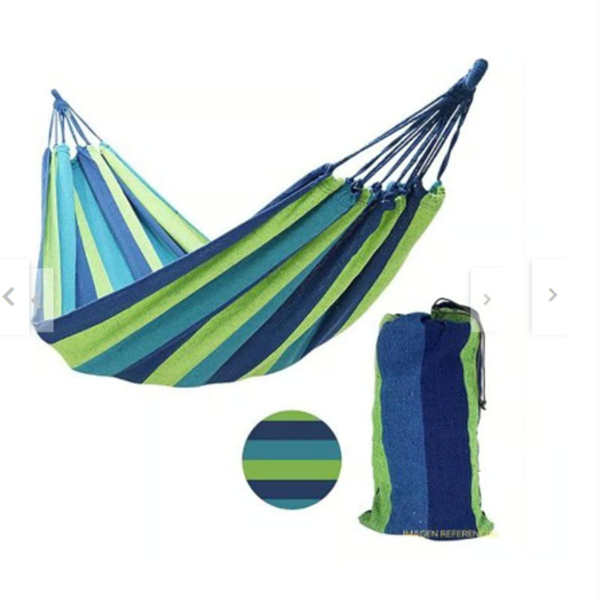 GENERICO - Hamaca colgante con funda portatil calidad