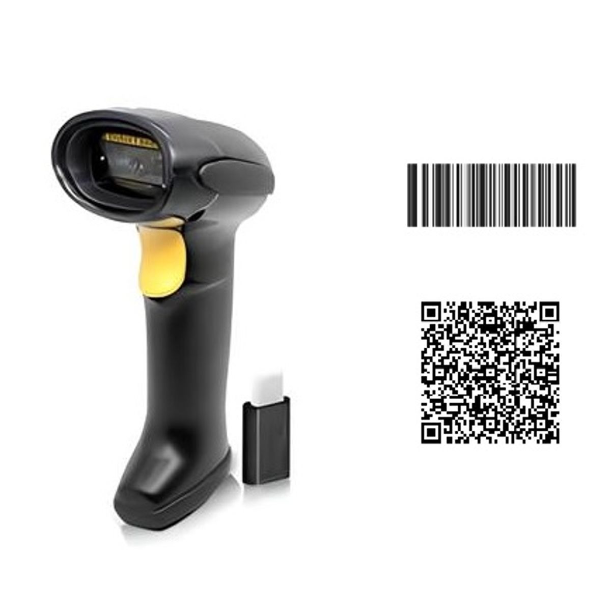 LIONTEC - LECTOR DE CODIGO DE BARRAS INALAMBRICO XB-6208RB 2D