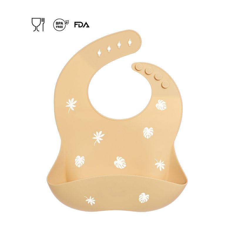 GENERICO - BABERO DE SILICONA  APRICOT - VERSATINO