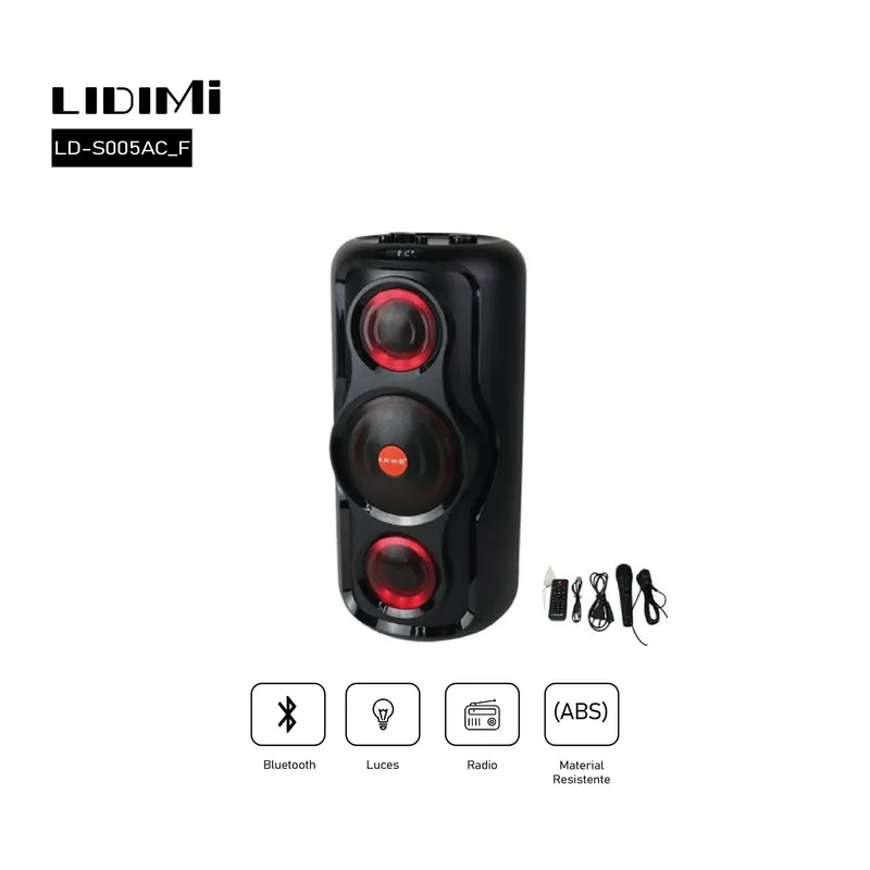 LIDIMI - Parlante Portatil Bluetooth LIDIMI LD-S005ACF