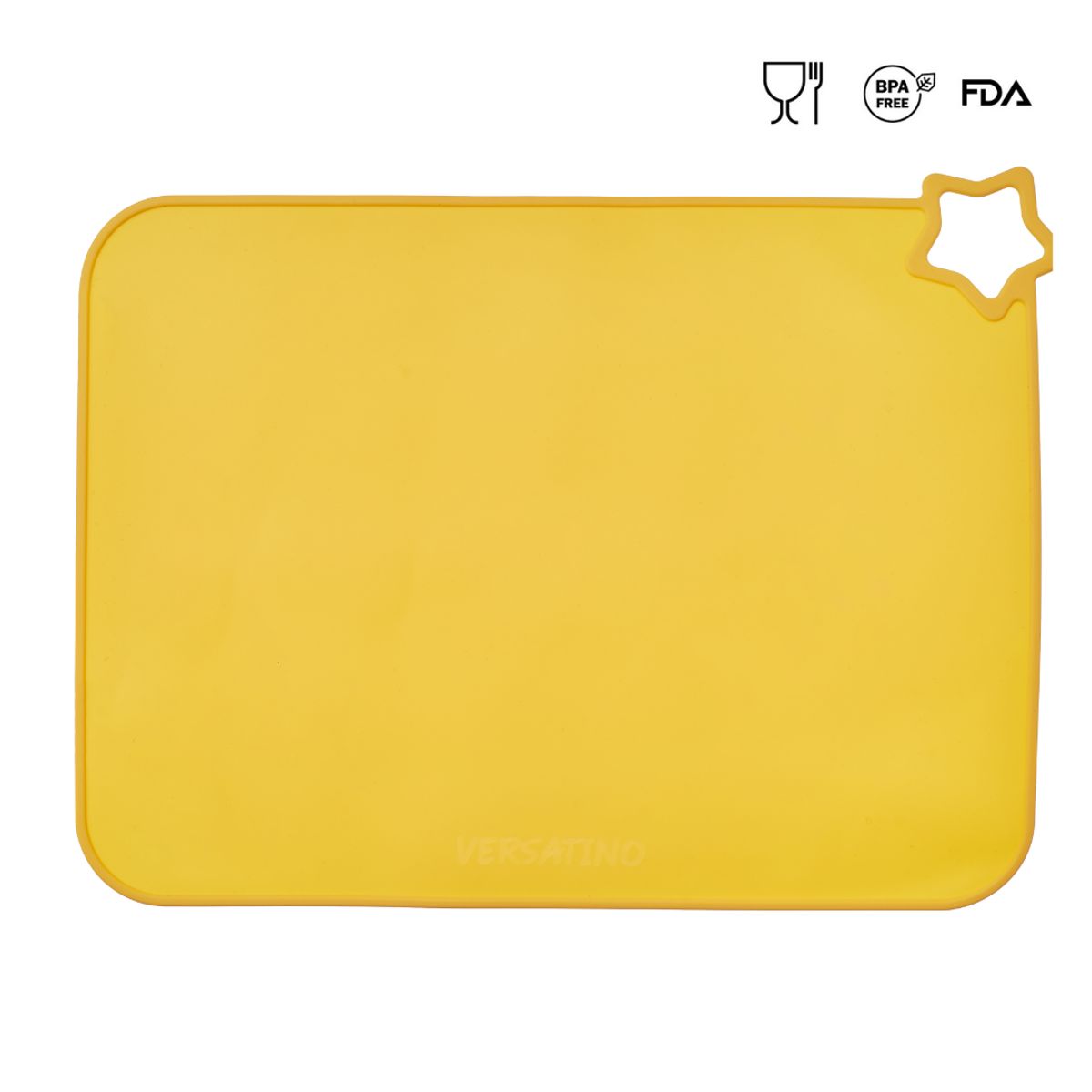 GENERICO - INDIVIDUAL ANTIDESLIZANTE MOSTAZA -VERSATINO