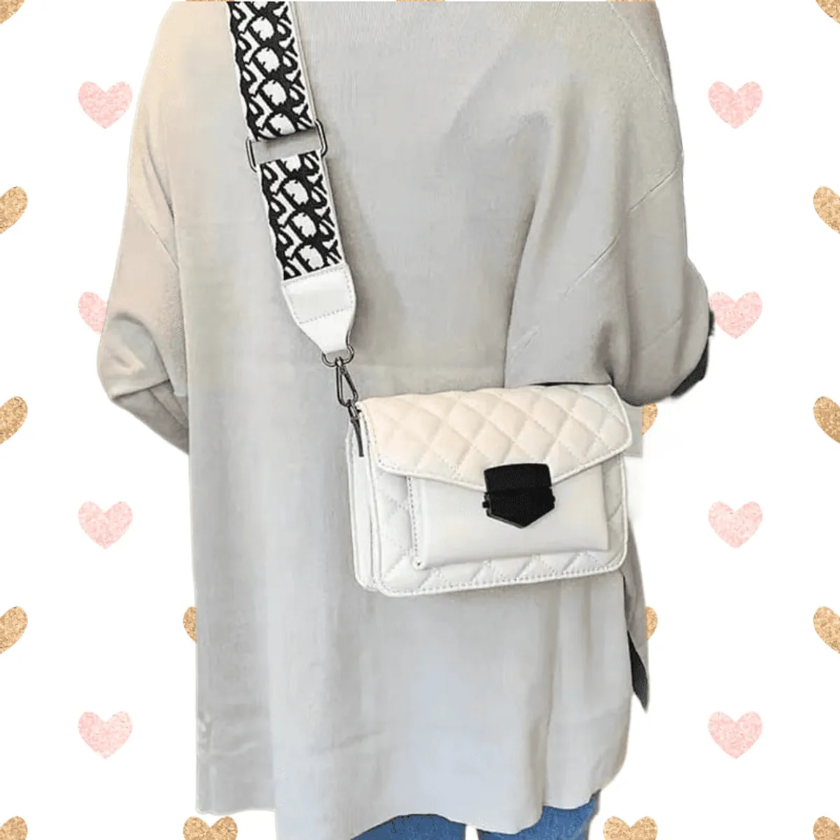 GENERICO - CARTERA DE MANO MORRAL BOLSO DE FIESTA