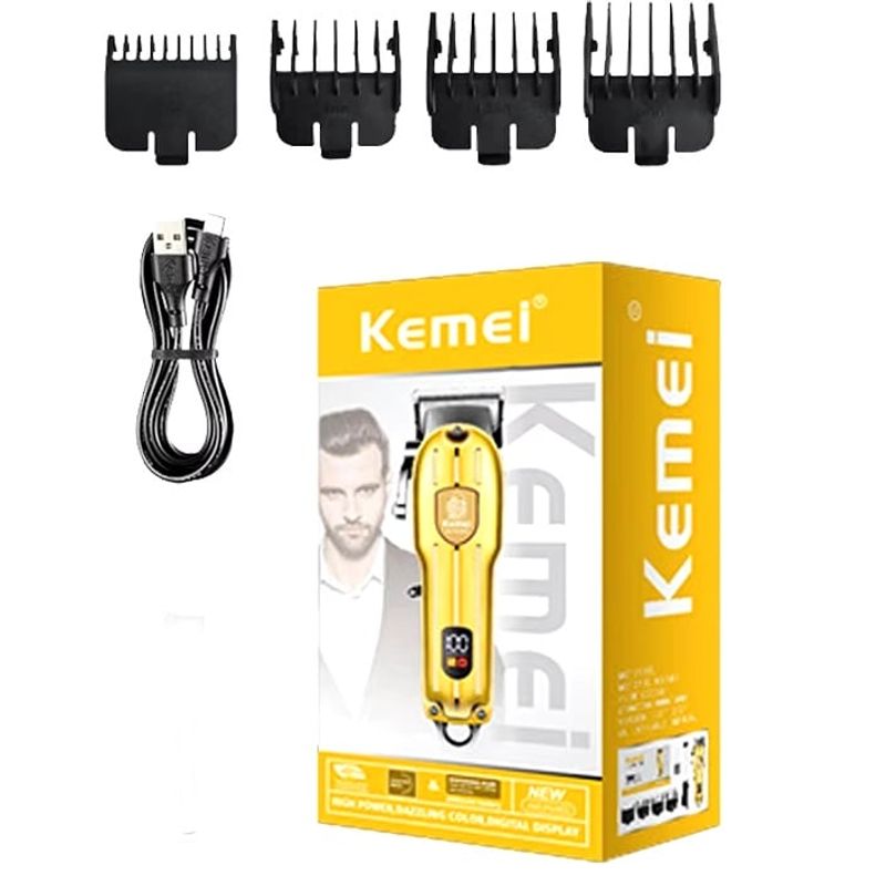KEMEI - Maquina De Cortar Cabello Profesional Kemei Km-1986 New