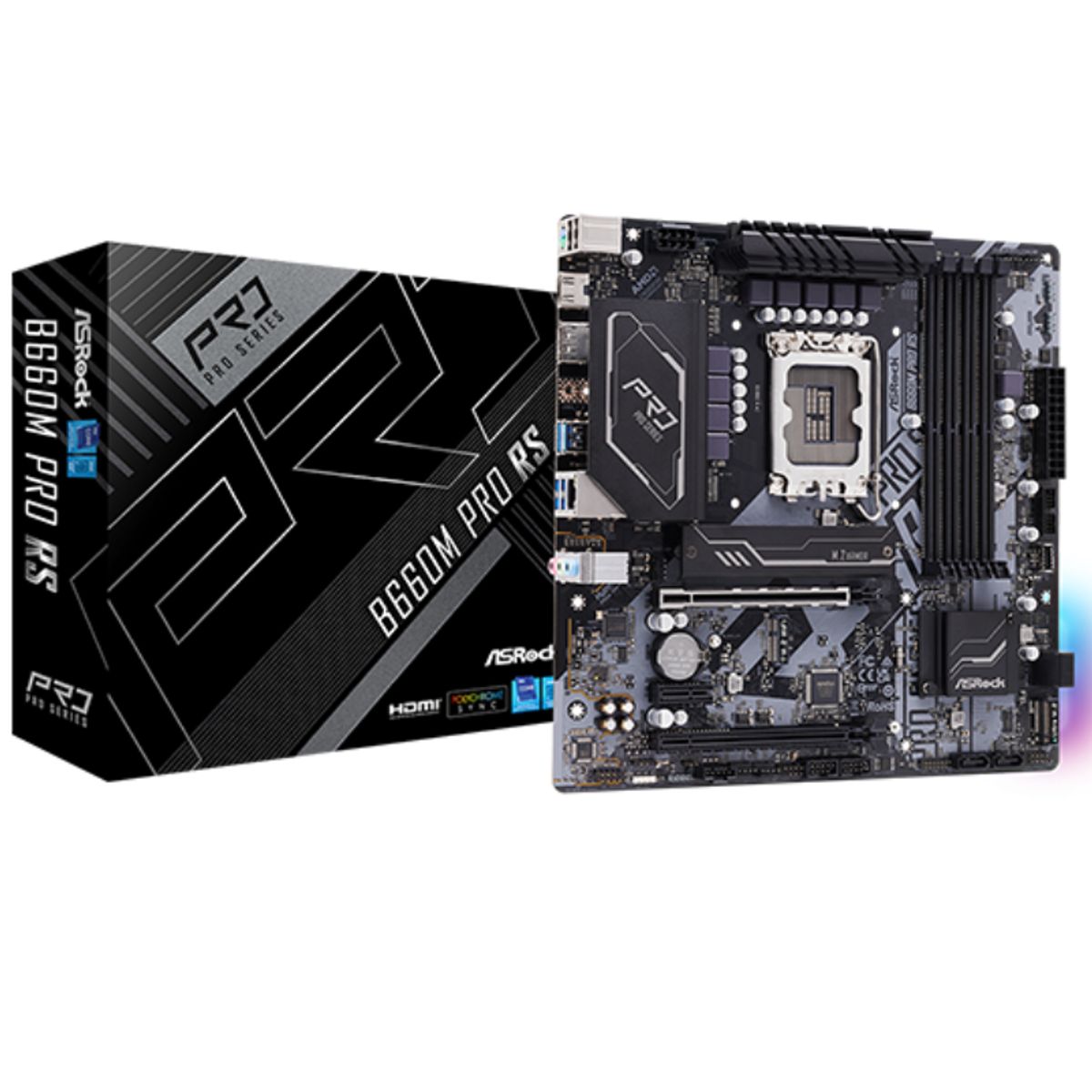 ASROCK - Motherboard ASROCK B660M Pro RS Chipset Intel B660