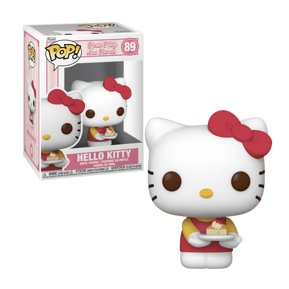 FUNKO - Hello Kitty Con Postre Funko Pop 89 Sanrio Original